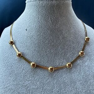 New Stainless Steel Elegant Gold Necklace